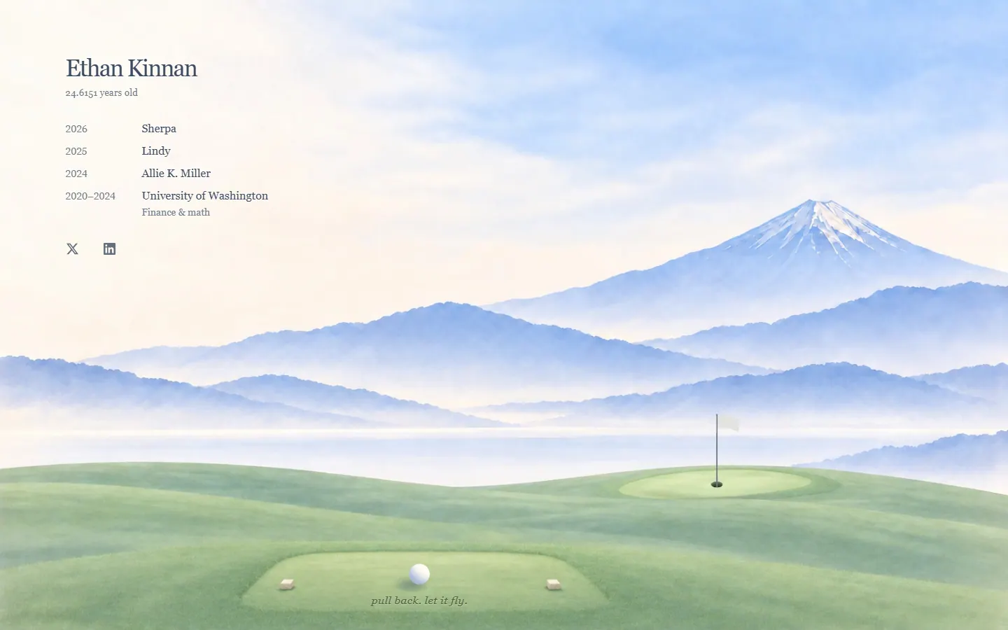 Homepage preview of Ethan Kinnan